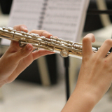 Tværfløjte- og saxofonhold for elever i 3. og 4. klasse - undervisningen er på Gildbroskolen